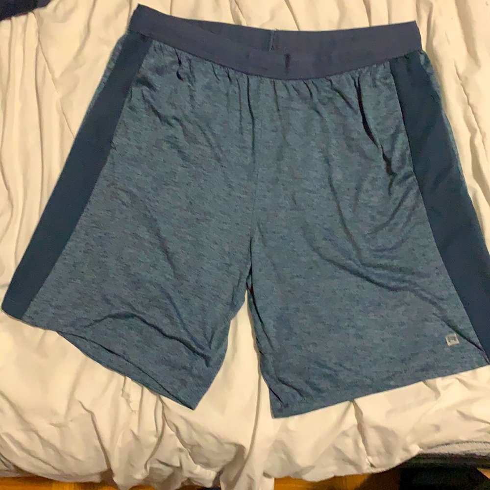 Blue shorts